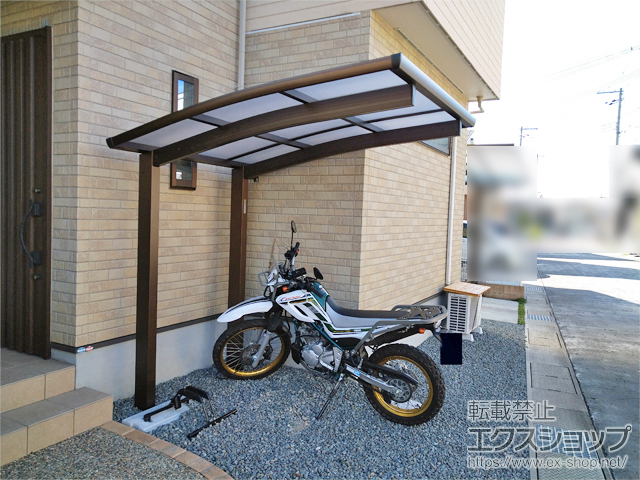 兵庫県高砂市ののサイクルポート・駐輪場 プレシオスポート ミニ 積雪〜20cm対応 施工例
