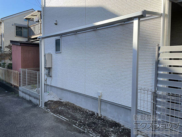 神奈川県綾瀬市ののテラス屋根 ソラリア F型 テラスタイプ 単体 積雪〜20cm対応 施工例
