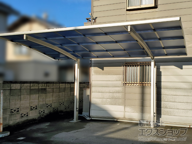 群馬県高崎市ののカーポート レイナポートグラン　積雪〜20cm対応 施工例