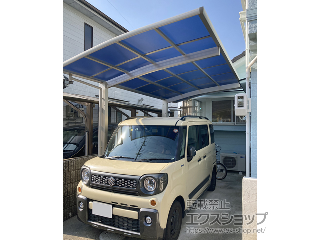 京都府宇治市ののカーポート プレシオスポート 積雪〜20cm対応 施工例