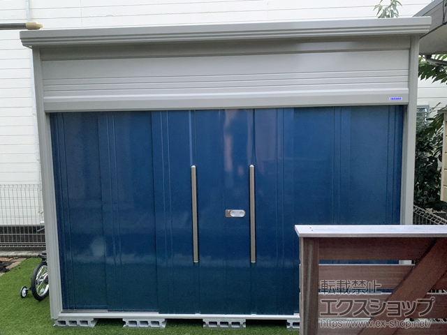 神奈川県大和市のの物置・屋外倉庫 Mr.トールマンダンディ 一般型 3232×1590×2570 JN-3215-D 施工例