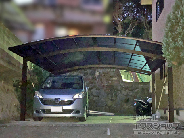 福岡県北九州市ののカーポート レイナツインポートグラン　積雪〜20cm対応 施工例