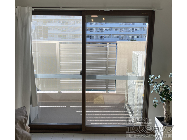 東京都世田谷区のの二重窓（内窓） プラマードU 引違い窓 2枚建 施工例