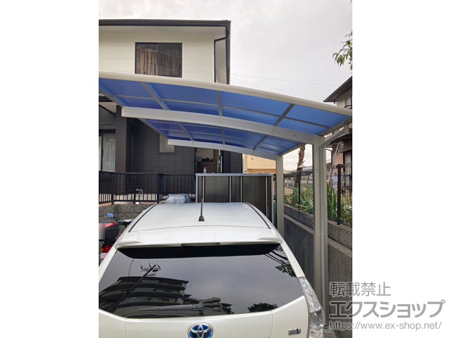 兵庫県神戸市ののカーポート プレシオスポート 積雪〜20cm対応 施工例