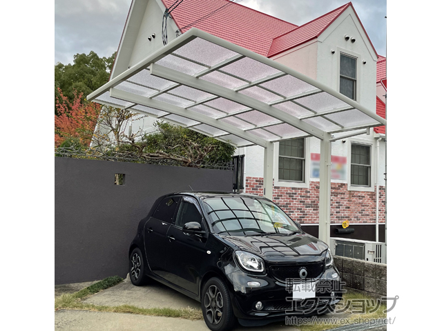 大阪府堺市ののカーポート レイナポートグラン　積雪〜20cm対応 施工例