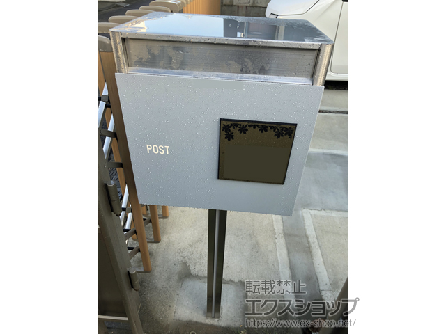 埼玉県上尾市のの機能門柱・ポスト クティ2B 施工例