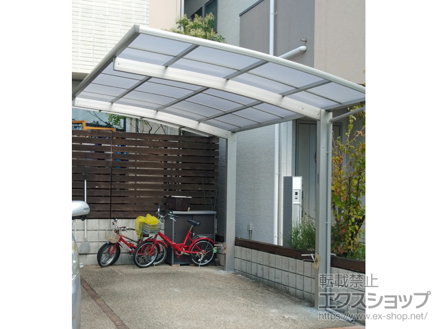 愛知県名古屋市ののカーポート プレシオスポート 積雪〜20cm対応 施工例