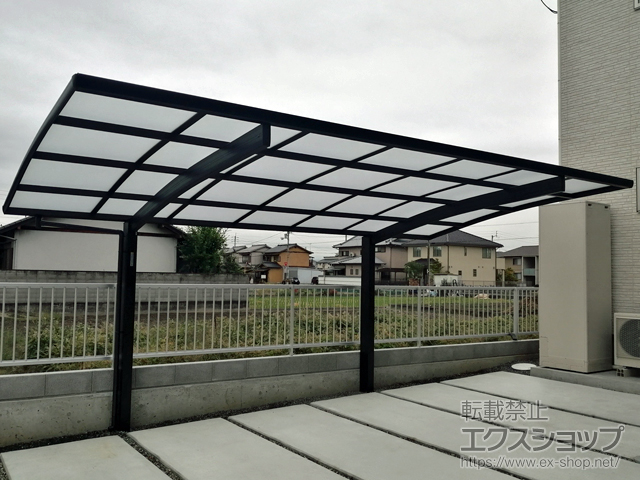 香川県高松市ののカーポート プレシオスポート 積雪〜20cm対応 施工例