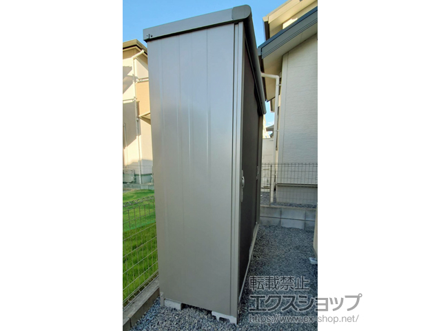 千葉県木更津市のの物置・屋外倉庫 エスモ 一般型 1950×650×1959（ESE-1906A） ESE-1906A-DW 施工例