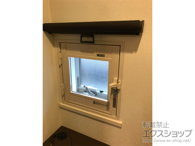千葉県千葉市のの二重窓（内窓） インプラス 開き窓 外観右吊元 施工例