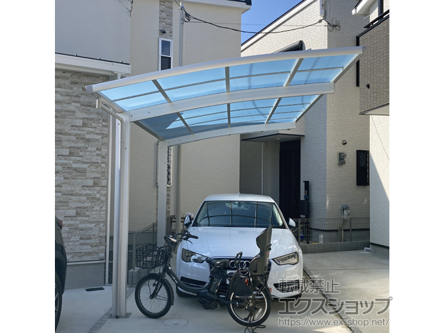 大阪府茨木市ののカーポート レイナポートグラン　積雪〜20cm対応 施工例