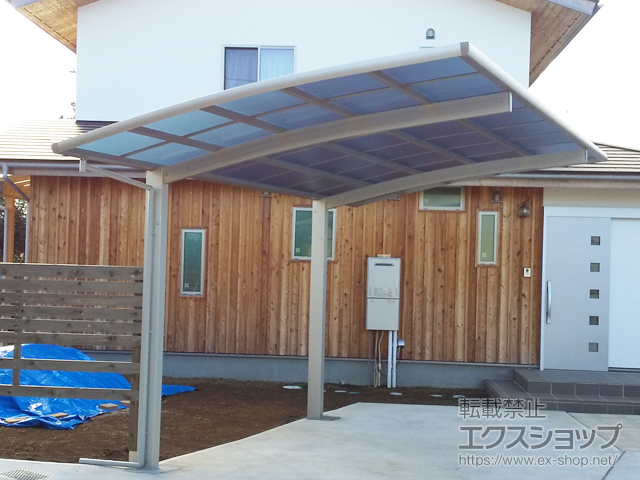 茨城県水戸市ののカーポート レイナポートグラン　積雪〜20cm対応 施工例