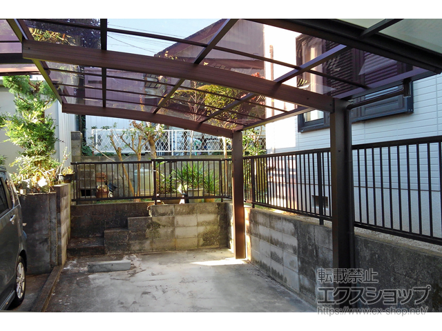 兵庫県神戸市ののカーポート レイナポートグラン　積雪〜20cm対応 施工例