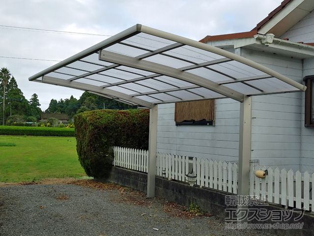 鹿児島県志布志市ののカーポート レイナポートグラン　積雪〜20cm対応 施工例