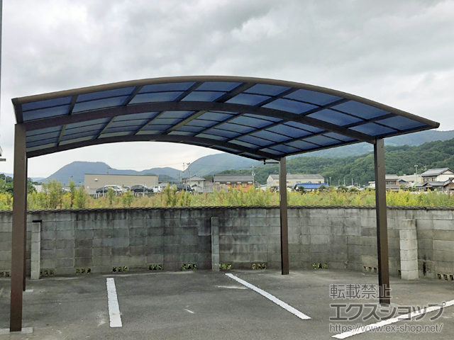 香川県高松市ののカーポート レイナツインポートグラン　積雪〜20cm対応 施工例