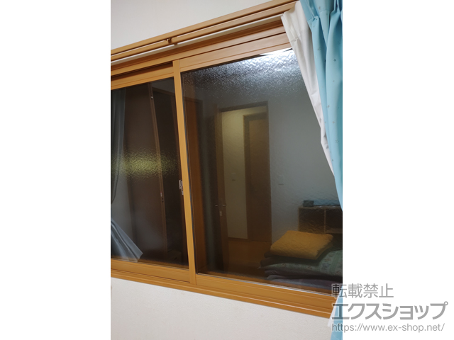 福岡県行橋市のの二重窓（内窓） プラマードU 引違い窓 2枚建 施工例