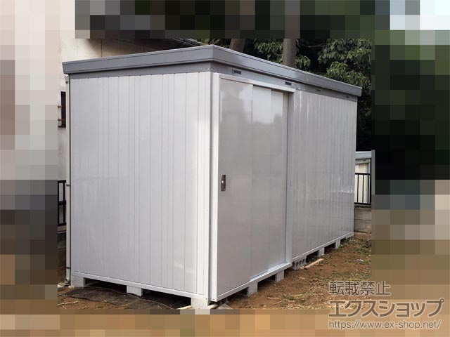 千葉県野田市のの物置・屋外倉庫 断熱物置 ネクスタプラス 扉タイプ 一般型 4420×1790×2375（NXP-81HT） NXP-81HT-MG 施工例