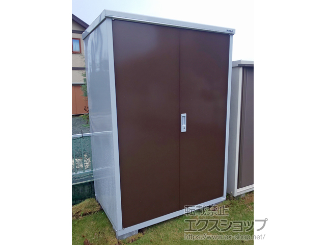 群馬県渋川市のの物置・屋外倉庫 タイヤストッカー 1320×905×1903（BJX-139ET） BJX-139ET-TB 施工例