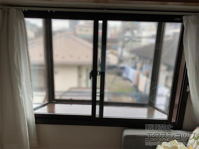 東京都大田区のの二重窓（内窓） インプラス 引違い窓 2枚建 施工例