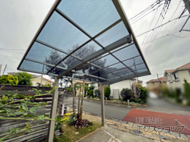 東京都町田市ののカーポート プレシオスポート 積雪〜20cm対応 施工例