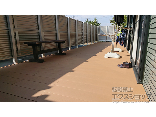 三重県伊勢市ののウッドデッキ リウッドデッキ 200 施工例