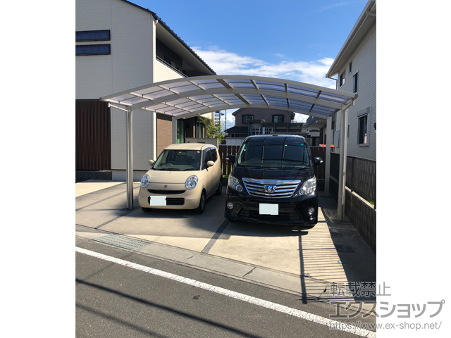 茨城県結城市ののカーポート レイナツインポートグラン　積雪〜20cm対応 施工例