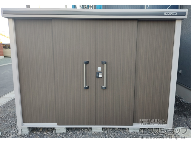 三重県津市のの物置・屋外倉庫 エルモ 一般型 2920×2570×2116 LMD-2925-DW 施工例