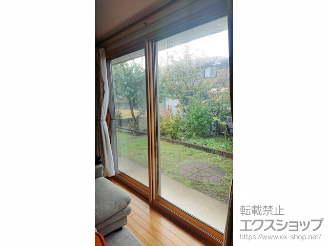 長野県長野市のの二重窓（内窓） インプラス 引違い窓 2枚建 施工例