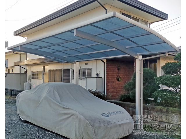 栃木県宇都宮市ののカーポート レイナポートグラン　積雪〜20cm対応 施工例