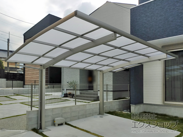 福岡県大野城市ののカーポート プレシオスポート 積雪〜20cm対応 施工例