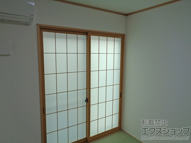 福島県郡山市のの二重窓（内窓） インプラス 引違い窓 2枚建 施工例