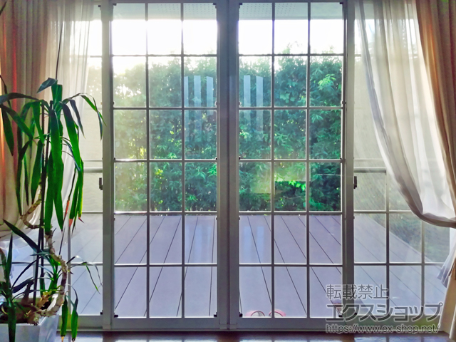 千葉県八街市ののウッドデッキ リウッドデッキ 200 施工例