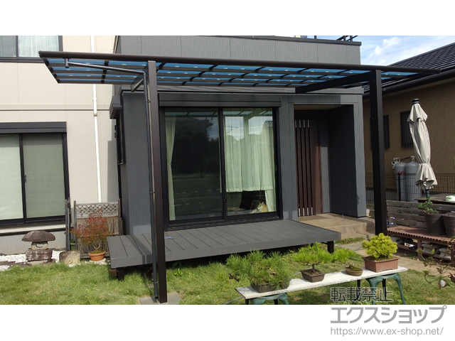 千葉県富里市ののカーポート エフルージュグラン　積雪〜20cm対応 施工例