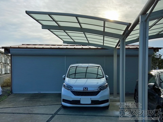 茨城県つくば市ののカーポート レイナポートグラン　積雪〜20cm対応 施工例