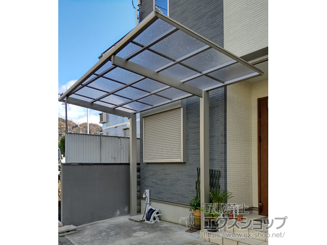 京都府宇治市ののカーポート エフルージュグラン　積雪〜20cm対応 施工例