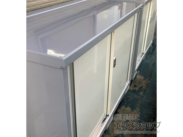 愛知県愛西市のの物置・屋外倉庫 シンプリー 一般型 1520×755×1103 MJX-157B-FW 施工例