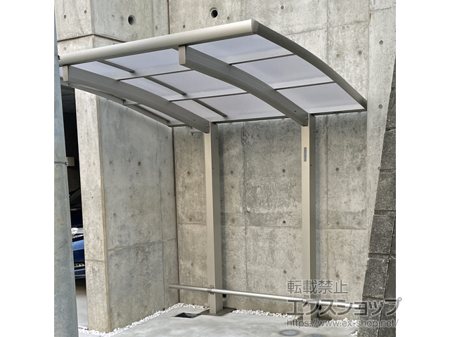 神奈川県川崎市ののサイクルポート・駐輪場 プレシオスポート ミニ 積雪〜20cm対応 施工例