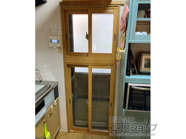 京都府亀岡市のの二重窓（内窓） インプラス 引違い窓 2枚建 施工例