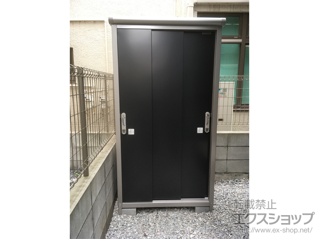 千葉県船橋市のの物置・屋外倉庫 エスモ 一般型 1050×650×1959 ESE-1006A-SM 施工例