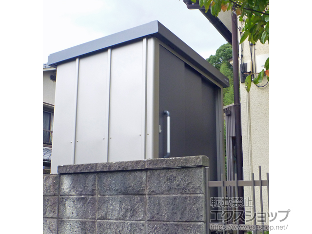 大分県大分市のの物置・屋外倉庫 エスケーエイト SK8-70 一般型 1800×1200×1940 SK8-70-GK 施工例