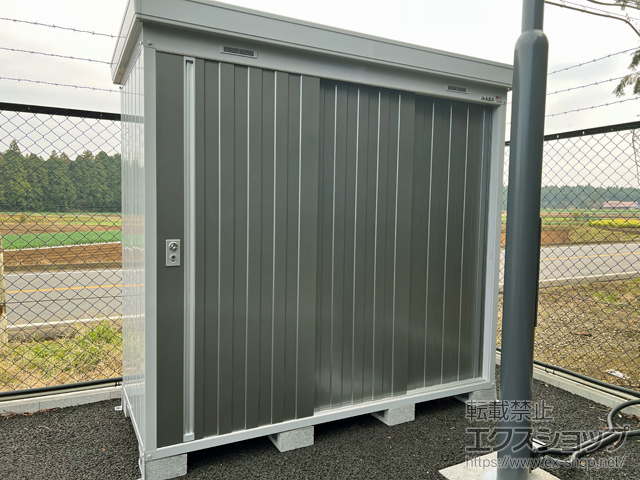 千葉県東金市のの物置・屋外倉庫 ネクスタ 一般型 2210×950×2075 NXN-21S-PG 施工例