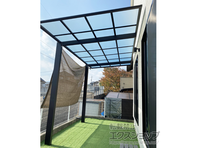 広島県広島市ののカーポート エフルージュグラン　積雪〜20cm対応 施工例