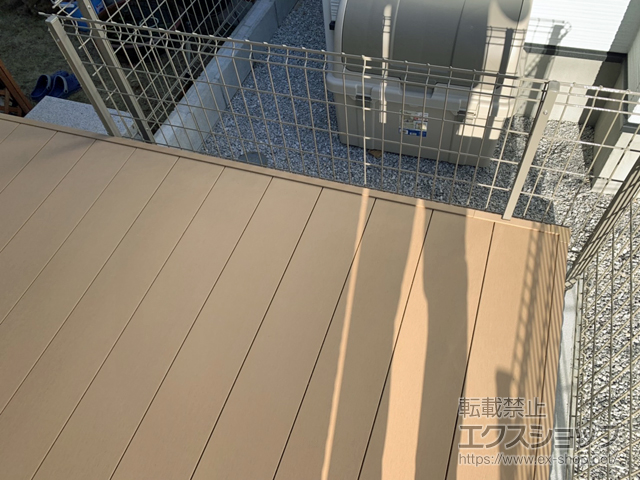 神奈川県横浜市ののウッドデッキ リウッドデッキ 200 施工例
