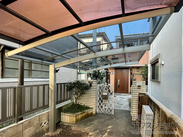 神奈川県川崎市ののバルコニー・ベランダ屋根、カーポート レイナポートグラン　積雪〜20cm対応 施工例