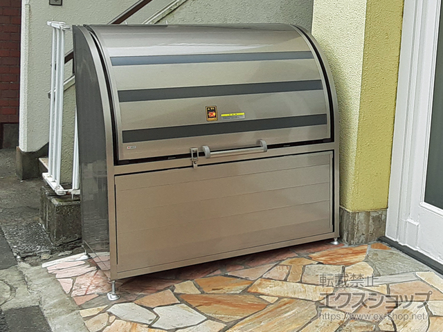 東京都目黒区ののゴミステーション ゴミストッカー AP2型 GSAP2N-1212SC 施工例