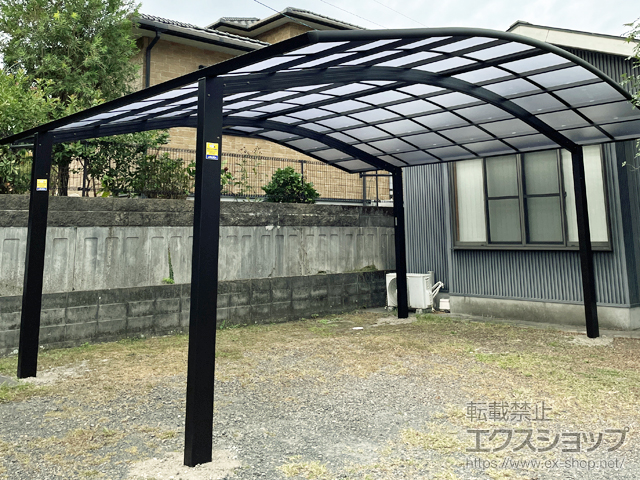 鹿児島県鹿屋市ののカーポート レイナツインポートグラン　積雪〜20cm対応 施工例