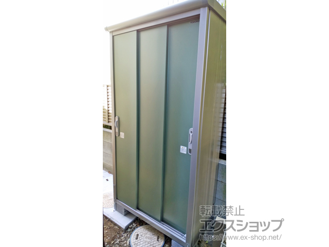 千葉県船橋市のの物置・屋外倉庫 エスモ 一般型 1050×520×1959（ESE-1005A） ESE-1005A-EG 施工例