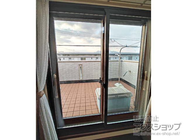 福岡県北九州市のの二重窓（内窓） プラマードU 引違い窓 2枚建 施工例