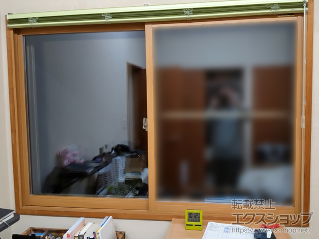 埼玉県ふじみ野市のの二重窓（内窓） プラマードU 引違い窓 2枚建 施工例