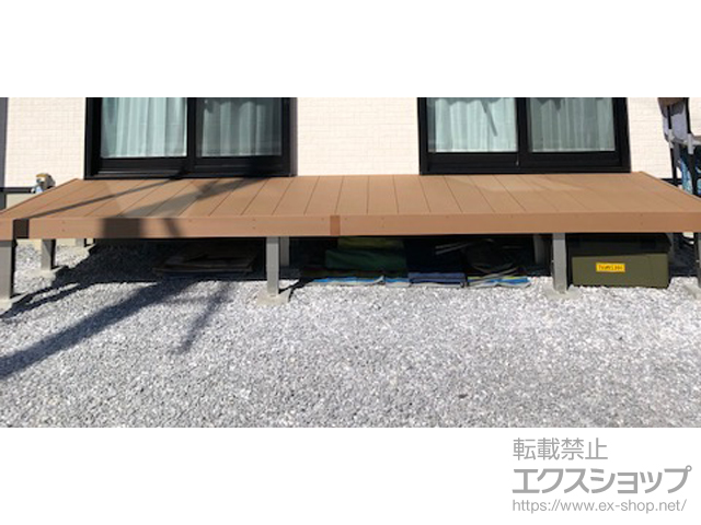 宮崎県宮崎市ののウッドデッキ リウッドデッキ 200 施工例